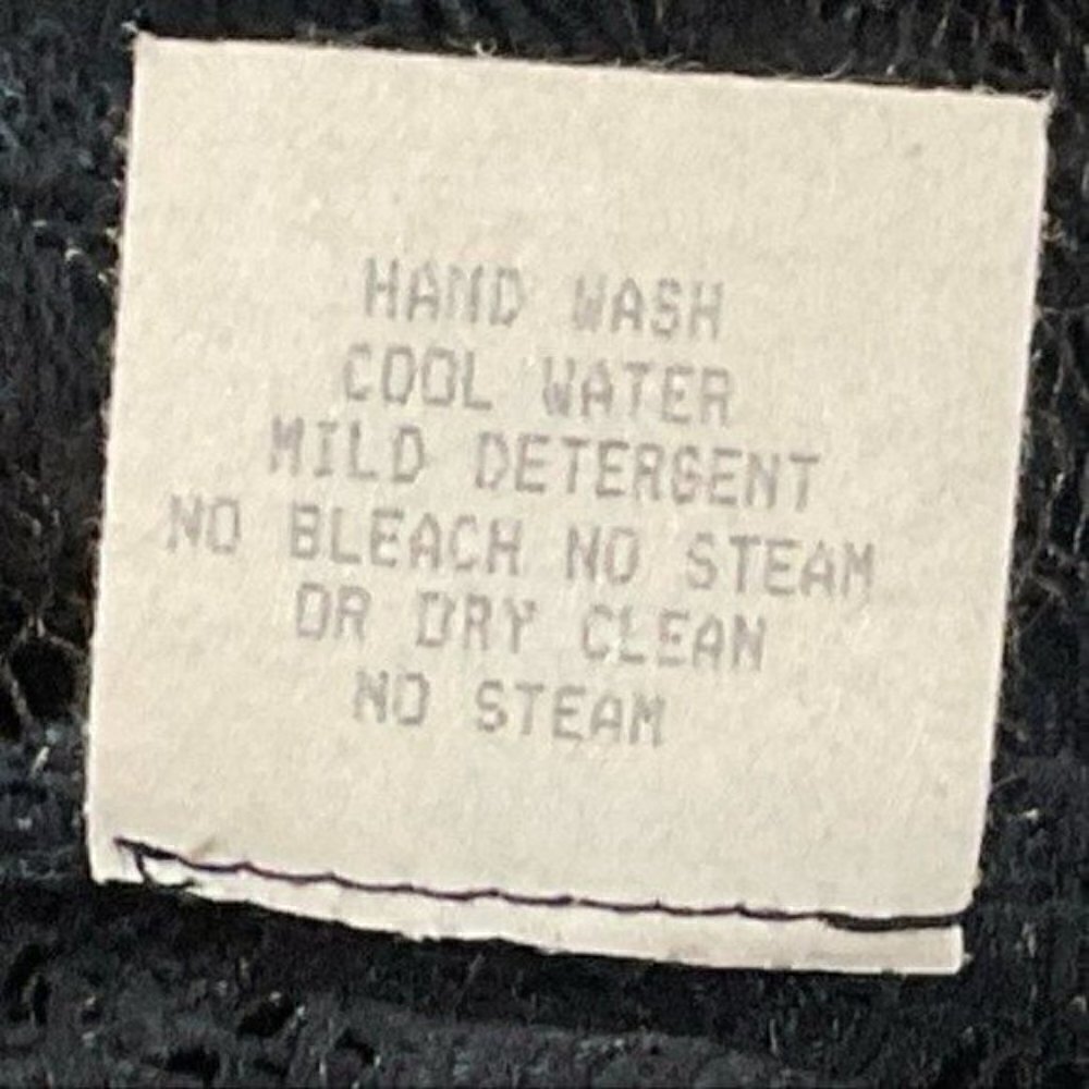 Vintage Also Know As Sheer floral one button closure blouse top size Medium - Picture 13 of 13